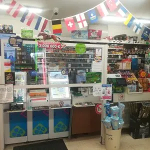 Mobilier de présentation daté